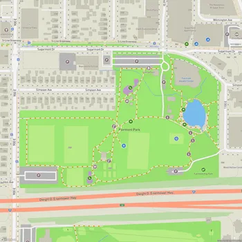 Map of Fairmont Park