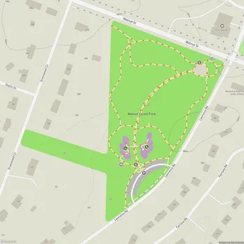 Map of Walnut Street Park