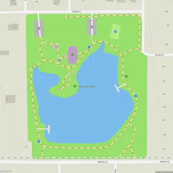 Map of South Lake Park