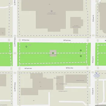 Map of E. Peck Greene Park
