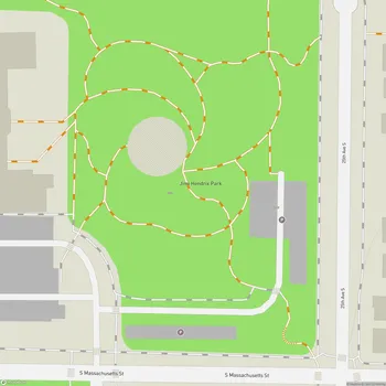 Map of Jimi Hendrix Park