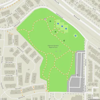 Map of Edenvale Gardens Regional Park