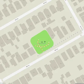 Map of 88th Avenue Mini Park