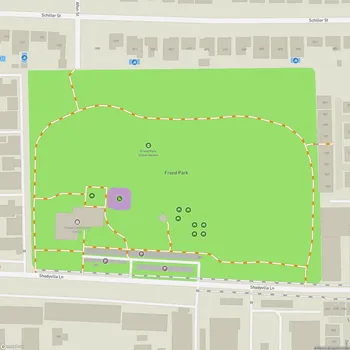 Map of Freed Park