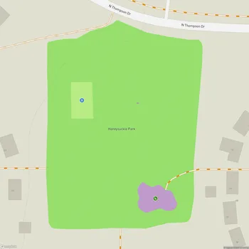 Map of Honeysuckle Park