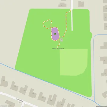 Map of LaFitte Street Park