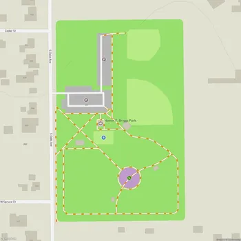 Map of Homer F. Briggs Park