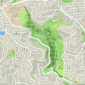 Map of Glen Canyon Park