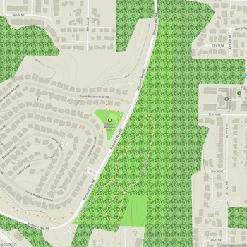 Map of Julia's Gulch