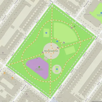 Map of Maria Hernandez Park