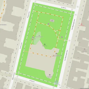 Map of Bennett Park