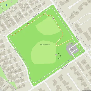 Map of Don Lorenzi Park