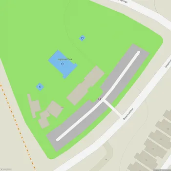 Map of Highland Park
