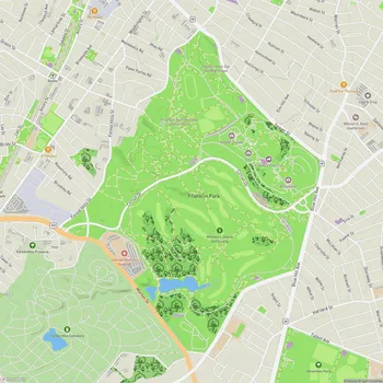 Map of Franklin Park