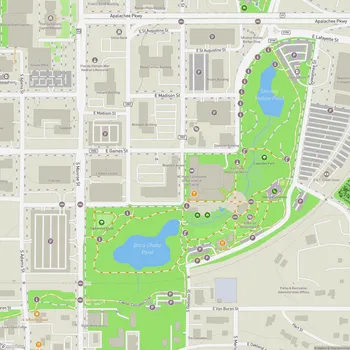 Map of Cascades Park