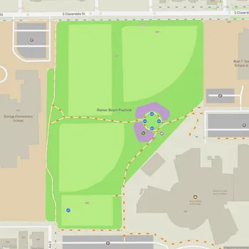 Map of Rainier Beach Playfield