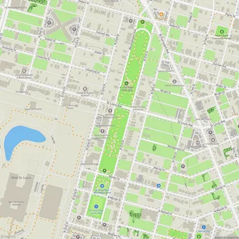 Map of Saint Louis Place Park