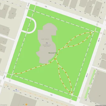 Map of Marshall Park