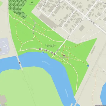 Map of Red Jacket Riverfront Natural Habitat Park
