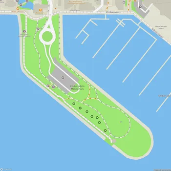 Map of Embarcadero Marina Park