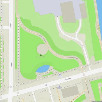 Map of Hansen Triangle Park