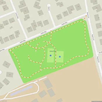 Map of Unity Park
