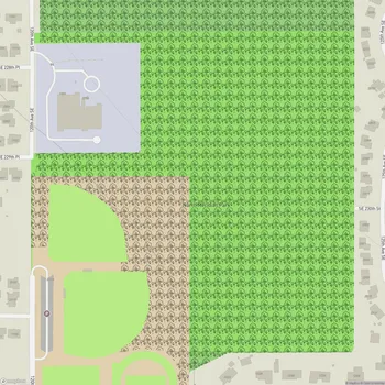 Map of North Meridian Park