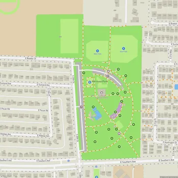 Map of Hermoso Park