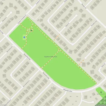 Map of Southern Oaks Park