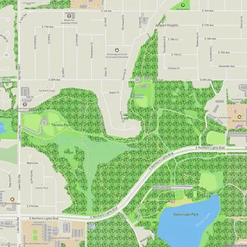Map of Tikishla Park