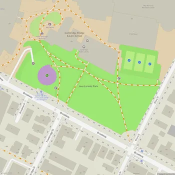 Map of Joan Lorentz Park