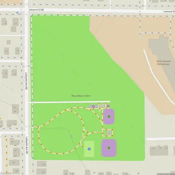 Map of Mary Waters Park