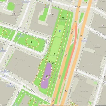 Map of West Thames Park