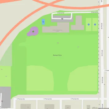 Map of Romain Park