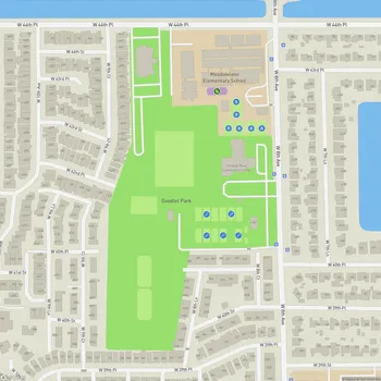 Map of Goodlet Park