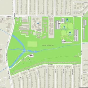 Map of Jennifer McFalls Park