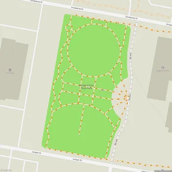 Map of Hesperia Civic Plaza Park