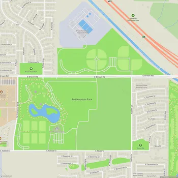 Map of Red Mountain Park
