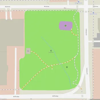 Map of Cowley Park