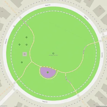 Map of Heritage Circle Park