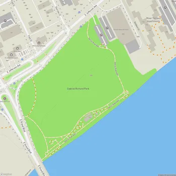 Map of Gabriel Richard Park