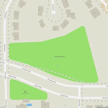 Map of Hollywood Park