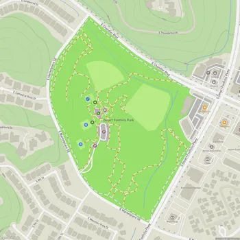 Map of Desert Foothills Park