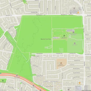 Map of Martial Cottle Park