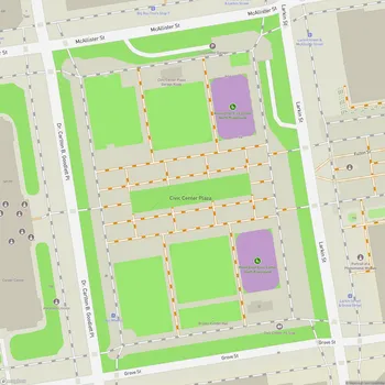 Map of Civic Center Plaza