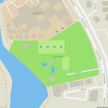 Map of Water Oaks Park