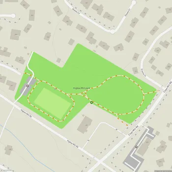 Map of Higbee Mill Park
