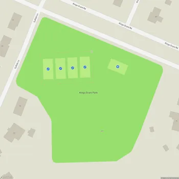 Map of Kings Grant Park