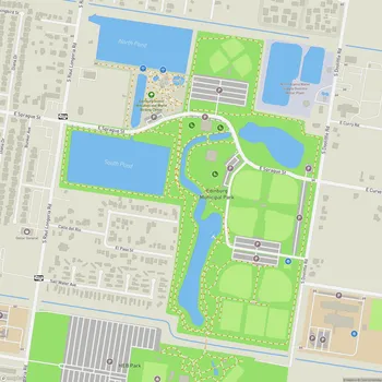 Map of Edinburg Municipal Park