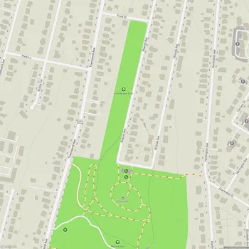 Map of Fort Wooster Park
